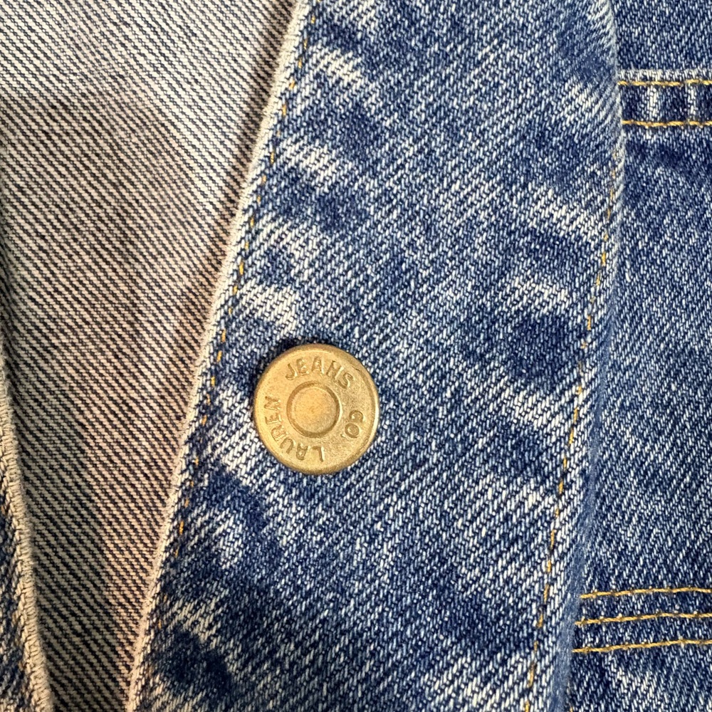 Ralph Lauren Blue Denim Jacket - Picture 3 of 5